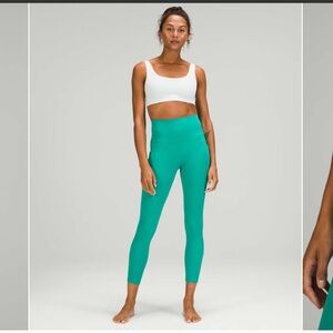 Lululemon Athletica Vibrant Green align with pockets